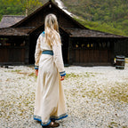 Immagine del prodotto Abito vichingo Lagertha beige-blu