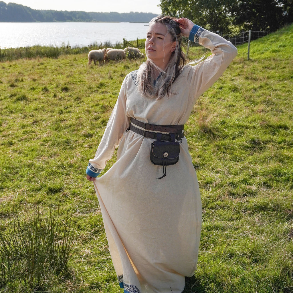 Immagine del prodotto Abito vichingo Lagertha beige-blu