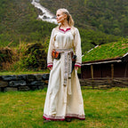 Immagine del prodotto Abito vichingo Lagertha beige-rosso