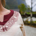 Immagine del prodotto Abito vichingo Lagertha beige-rosso