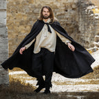 Immagine del prodotto Mantello medievale Elinor nero