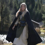 Immagine del prodotto Mantello medievale Elinor nero
