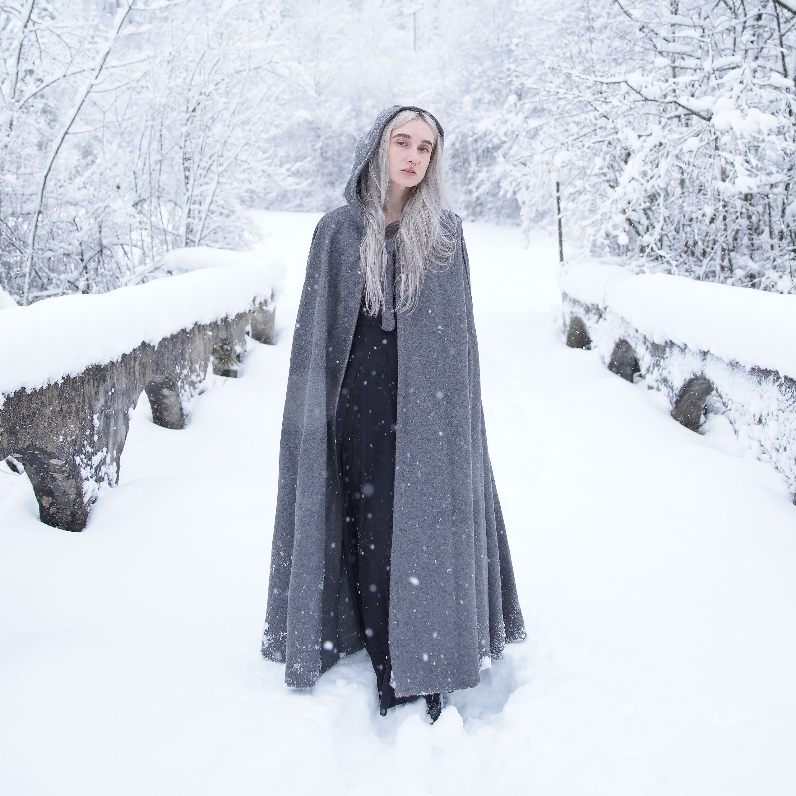 Immagine del prodotto Mantello medievale Elinor grigio
