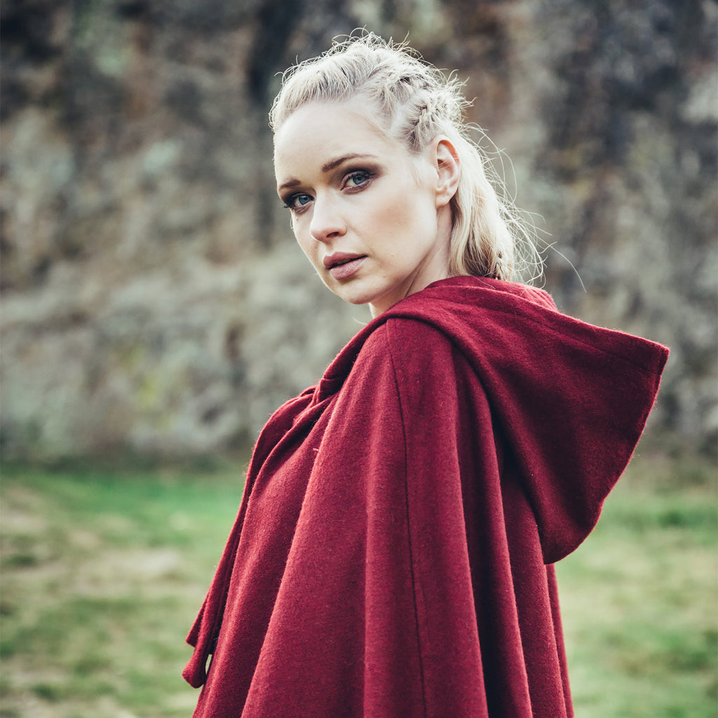 Immagine del prodotto Mantello medievale Elinor rosso