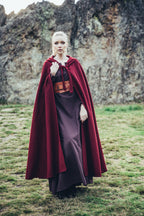 Immagine del prodotto Mantello medievale Elinor rosso