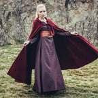 Immagine del prodotto Mantello medievale Elinor rosso