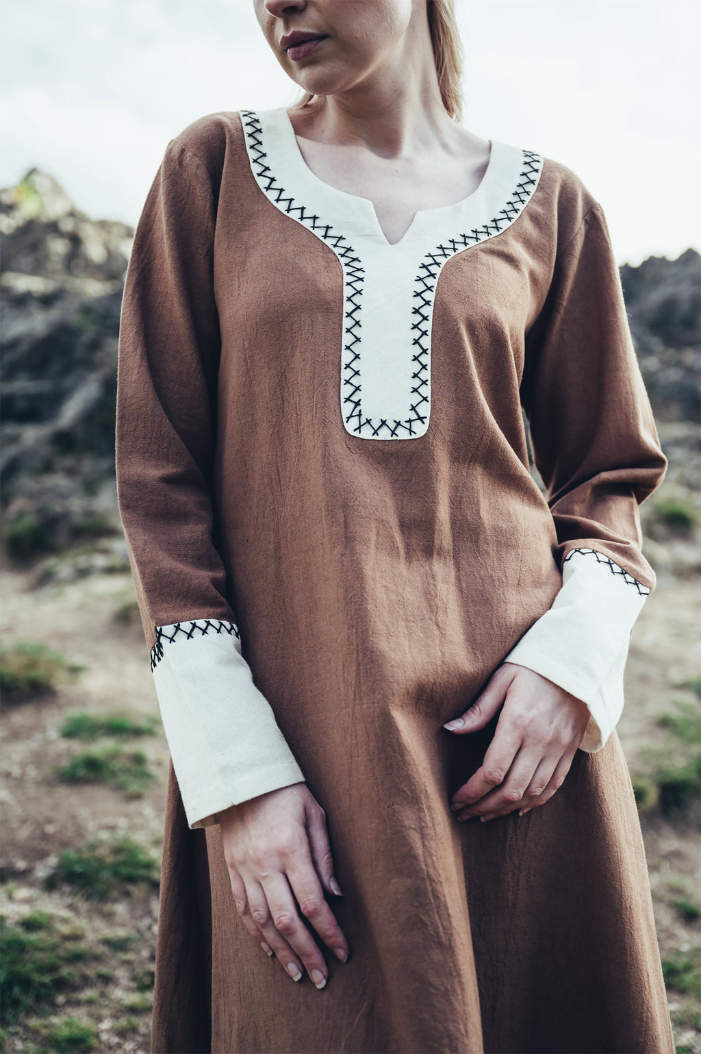 Immagine del prodotto Vestito Medievale Freya sabbia