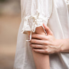 Immagine del prodotto Blusa medievale a maniche corte Vera Beige