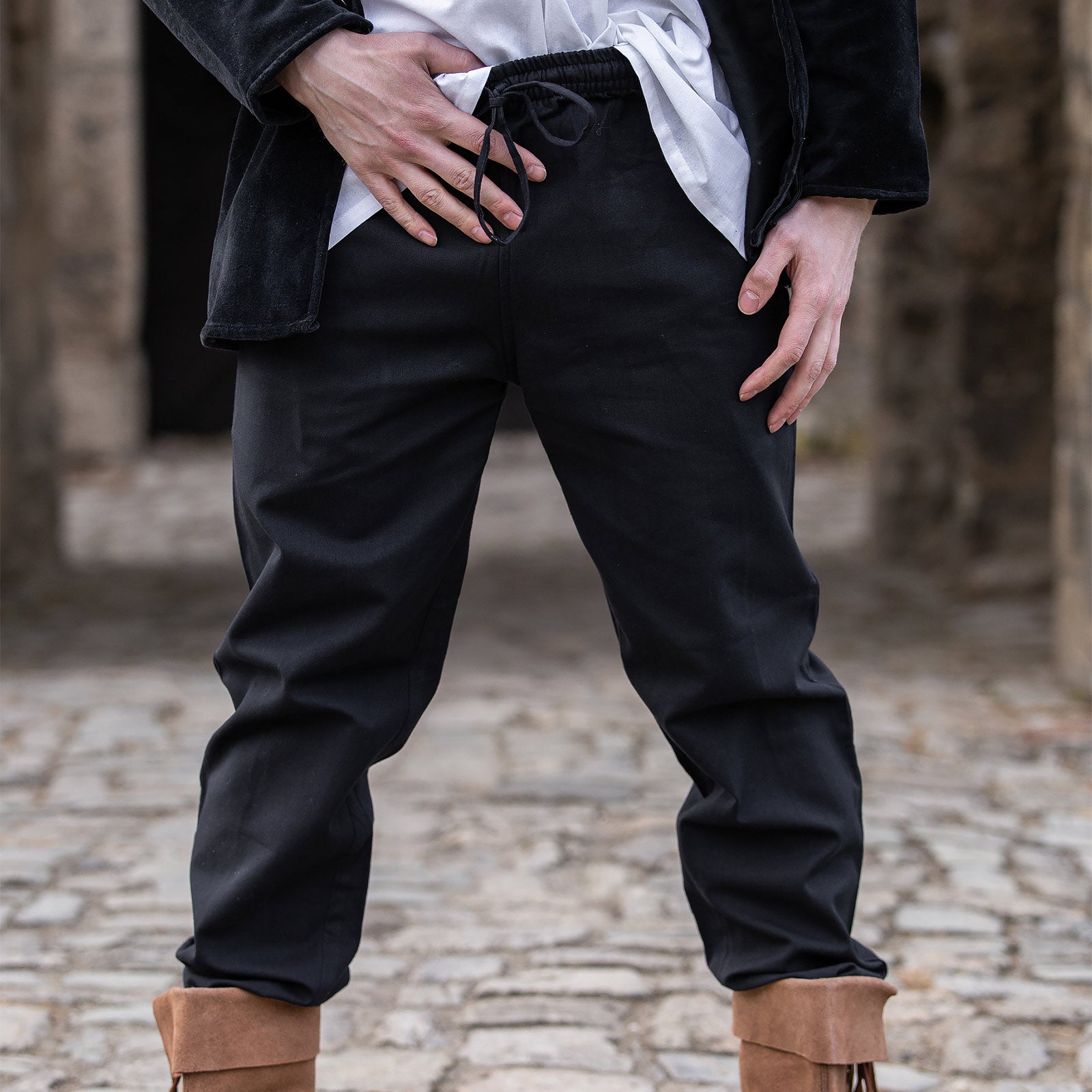 Immagine del prodotto Pantaloni medievali Veit neri