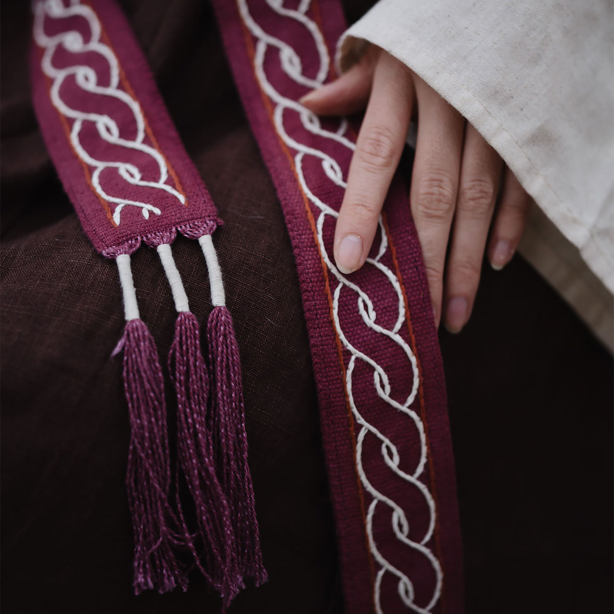 Immagine del prodotto Cintura medievale Elina rossa