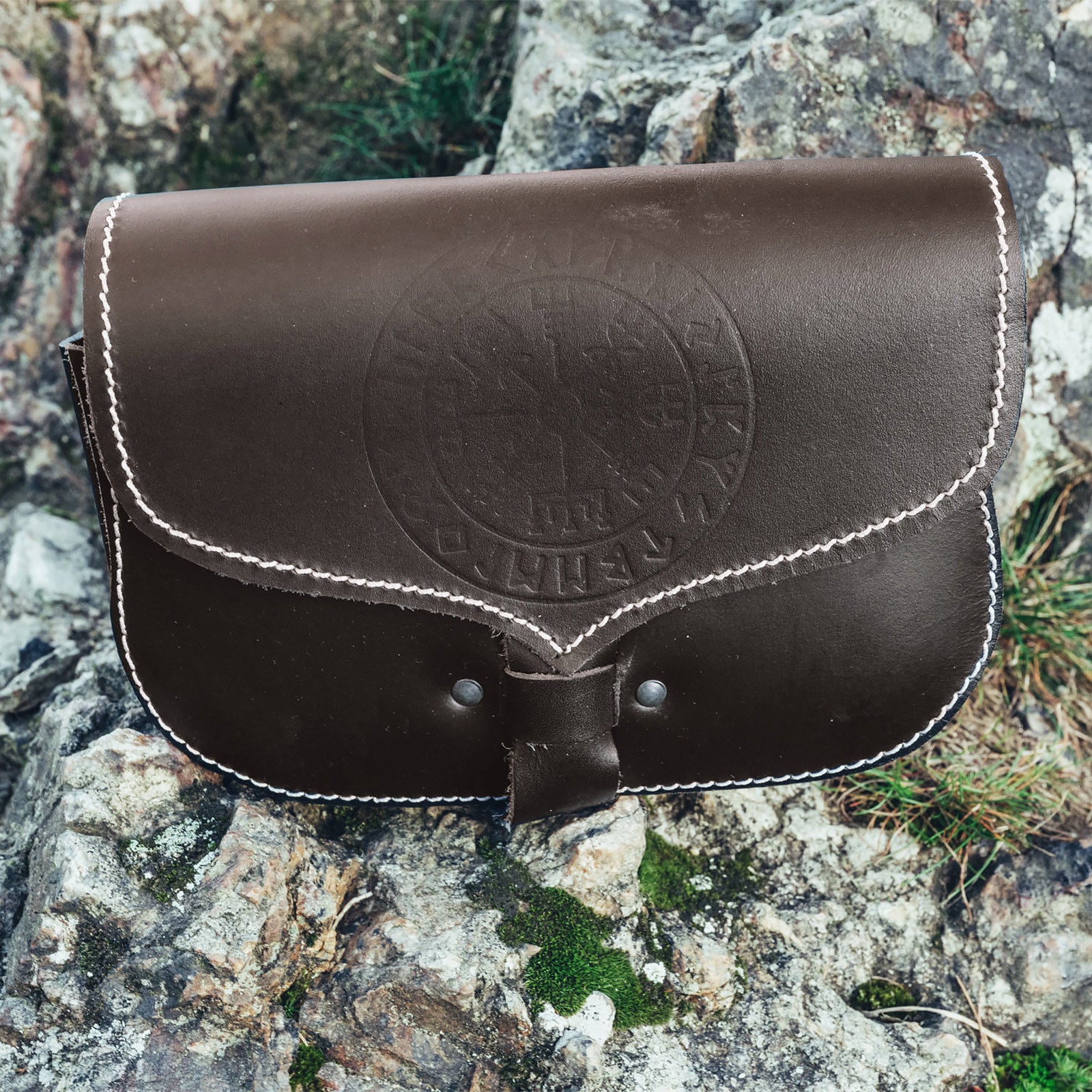 Immagine del prodotto Borsa da cintura medievale Folkvar marrone