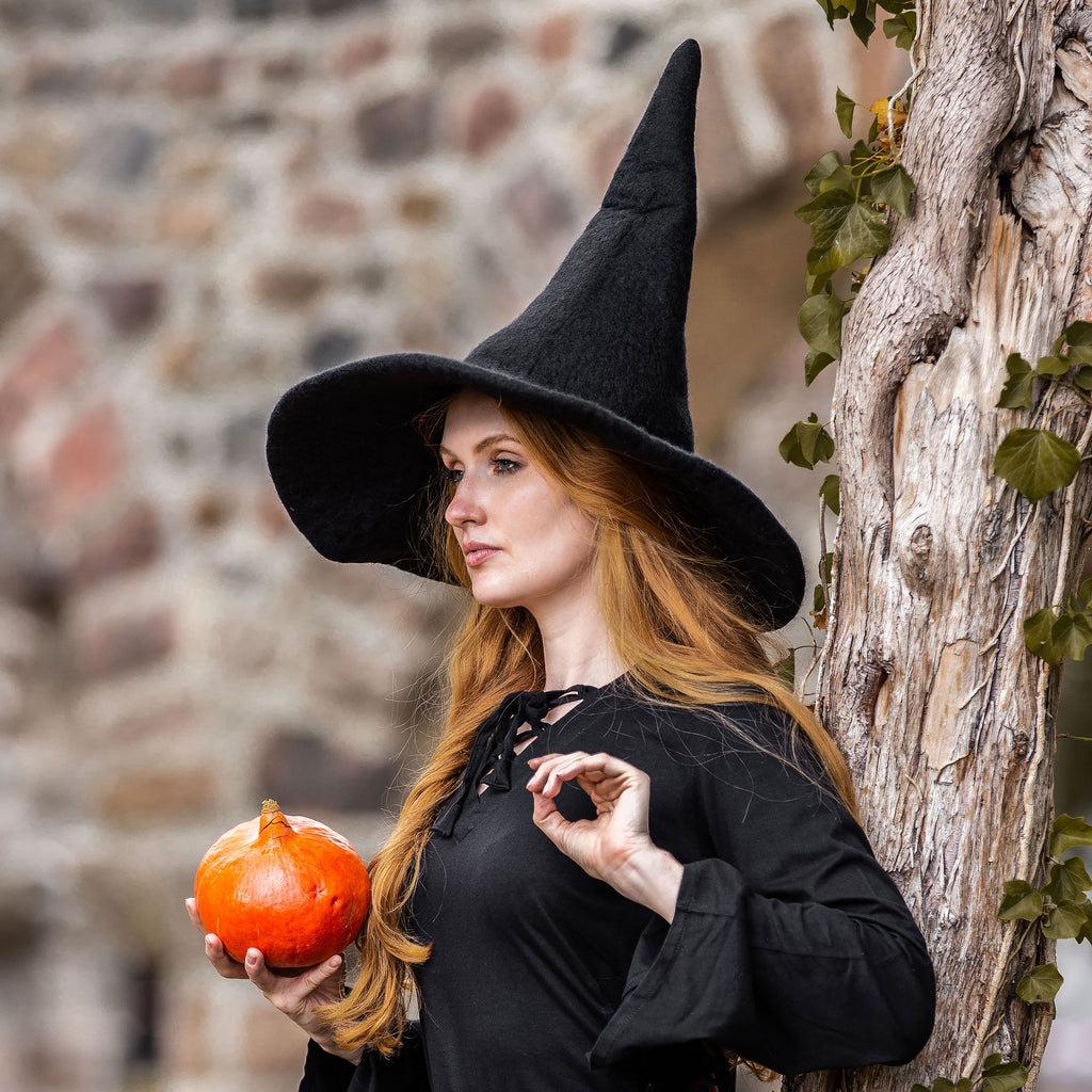 Immagine del prodotto Cappello a punta medievale Agata nero