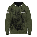 Immagine del prodotto Mando Hoodie Bambini verde - Star Wars The Mandalorian