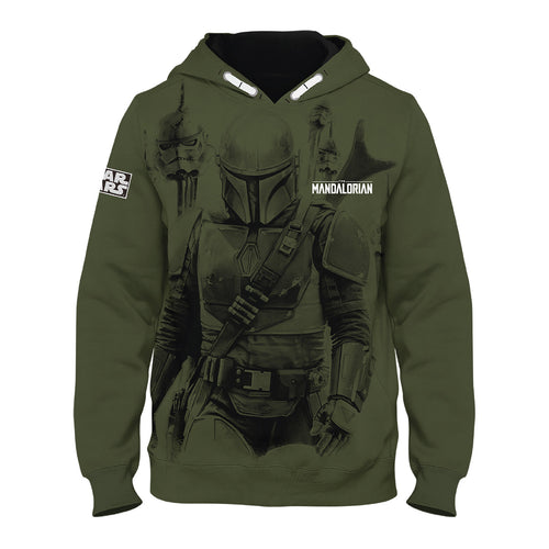Immagine del prodotto Mando Hoodie Bambini verde - Star Wars The Mandalorian