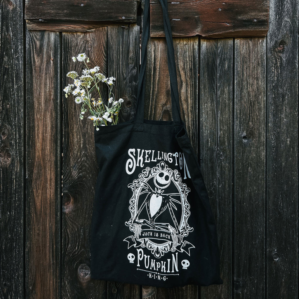 Immagine del prodotto Nightmare Before Christmas - Borsa di juta Skellington Pumpkin nera