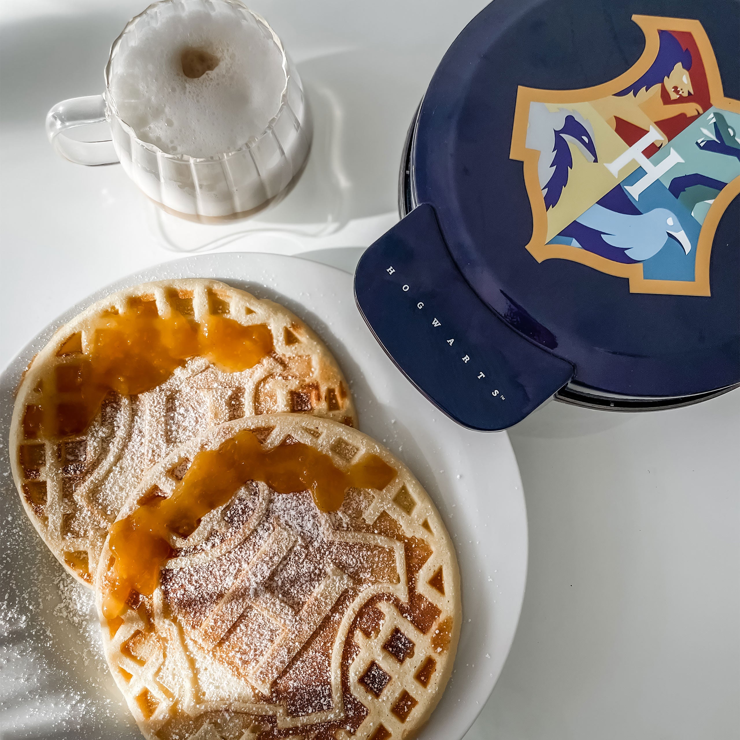 Immagine del prodotto Harry Potter - Piastra per waffle con stemma di Hogwarts
