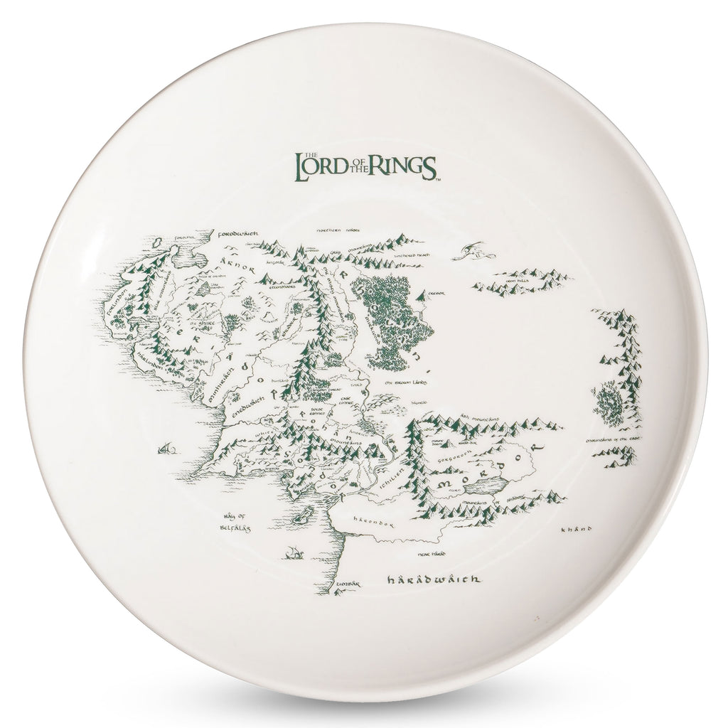 Immagine del prodotto Il Signore degli Anelli - Piatto della Mappa della Terra di Mezzo