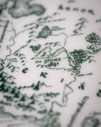 Immagine del prodotto Il Signore degli Anelli - Piatto della Mappa della Terra di Mezzo