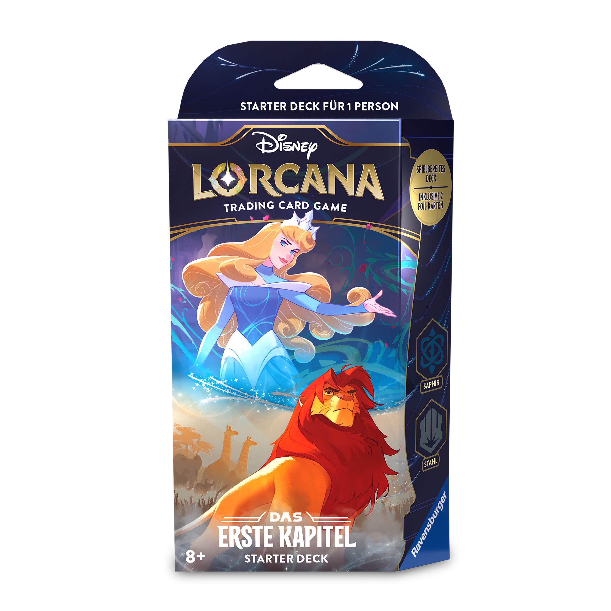 Immagine del prodotto Disney Lorcana Zaffiro e Acciaio Starter Set - Il Primo Capitolo Trading Card Game