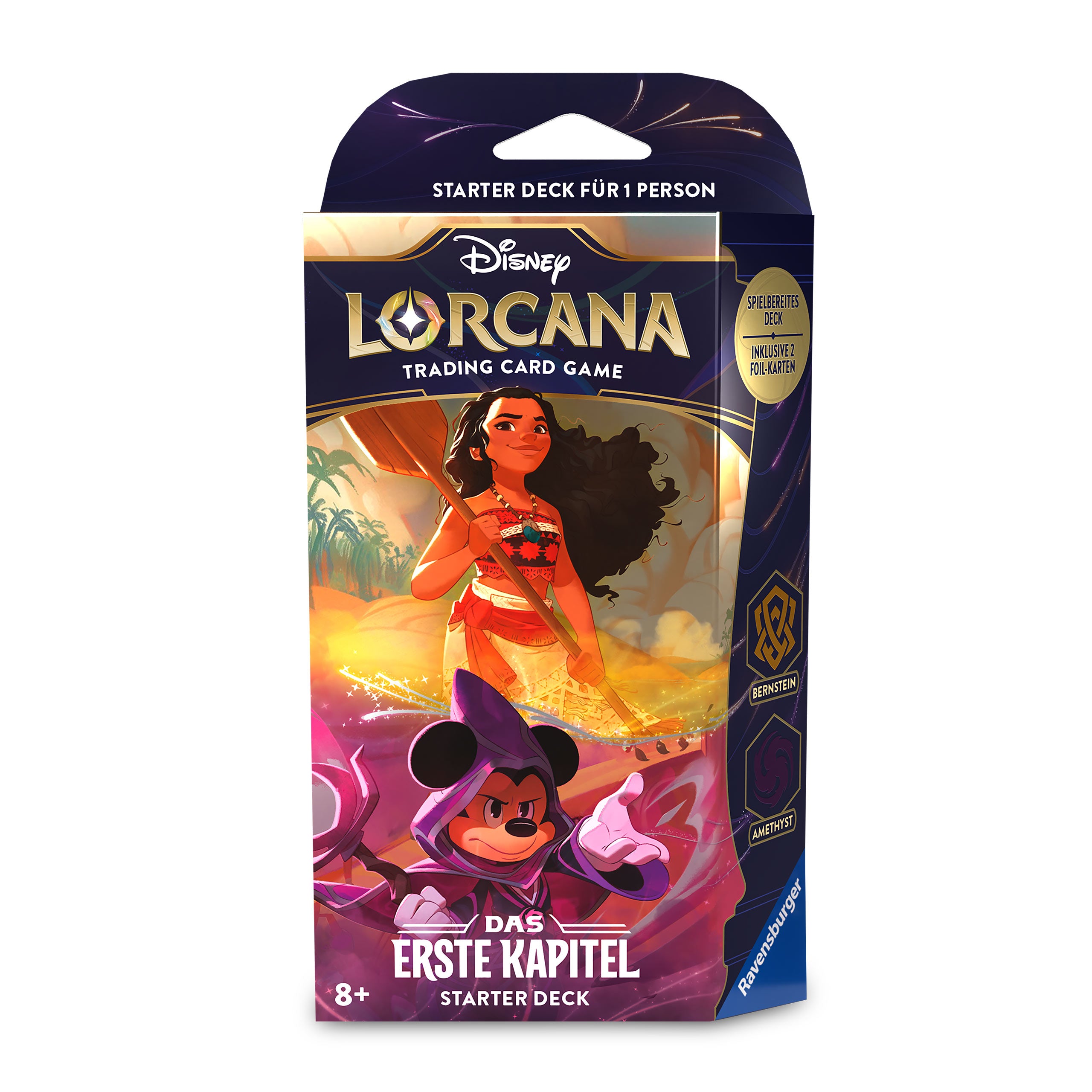 Immagine del prodotto Disney Lorcana Ambra e Ametista Starter Set - Il primo capitolo del gioco di carte collezionabili