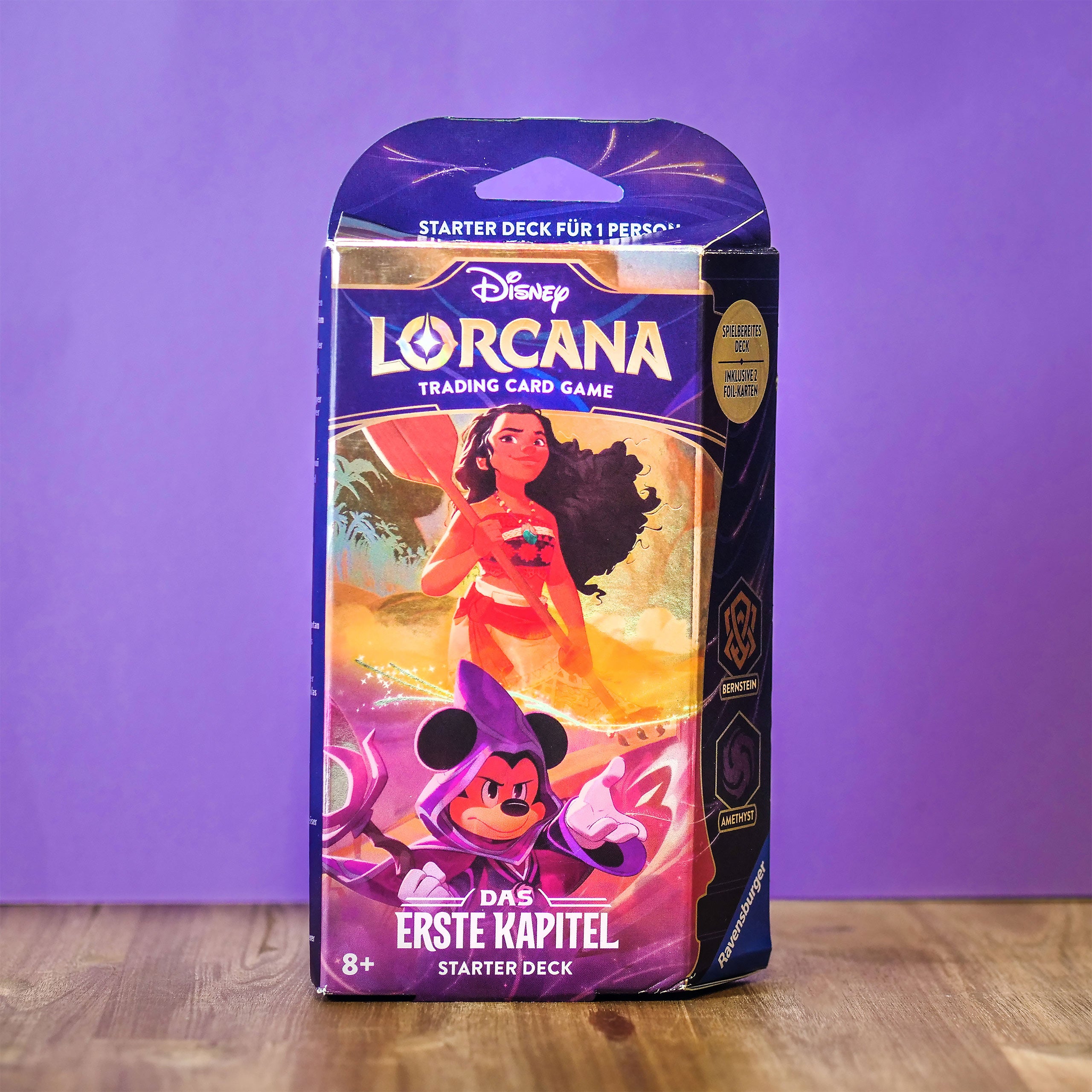 Immagine del prodotto Disney Lorcana Ambra e Ametista Starter Set - Il primo capitolo del gioco di carte collezionabili
