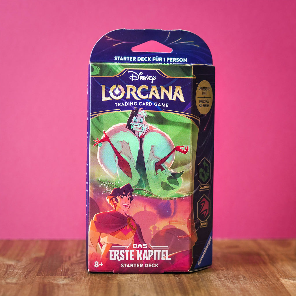 Product image Disney Lorcana Emerald and Ruby Starter Set - The First Chapter Trading Card Game