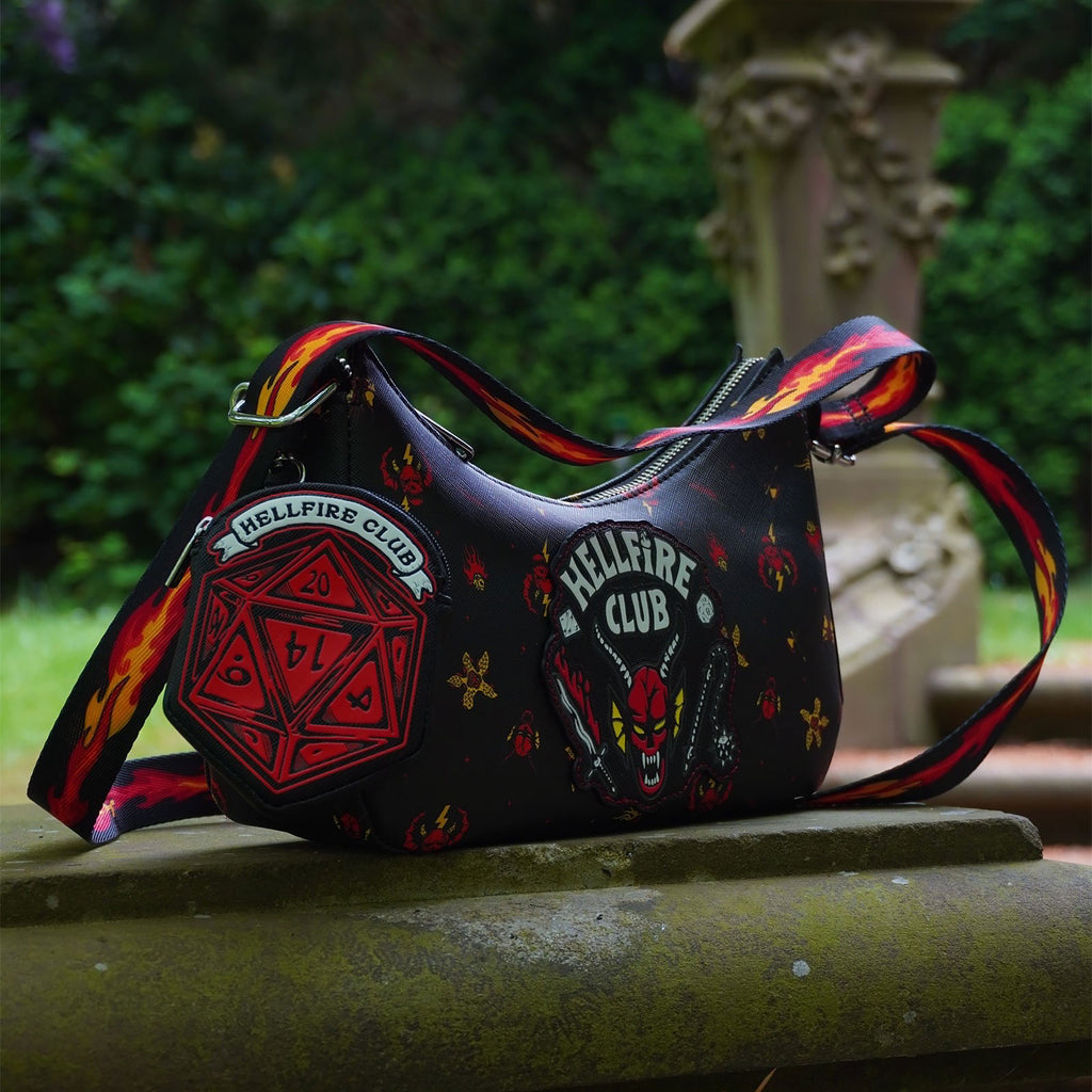 Immagine del prodotto Borsa a tracolla Hellfire Club Glow in the Dark - Stranger Things