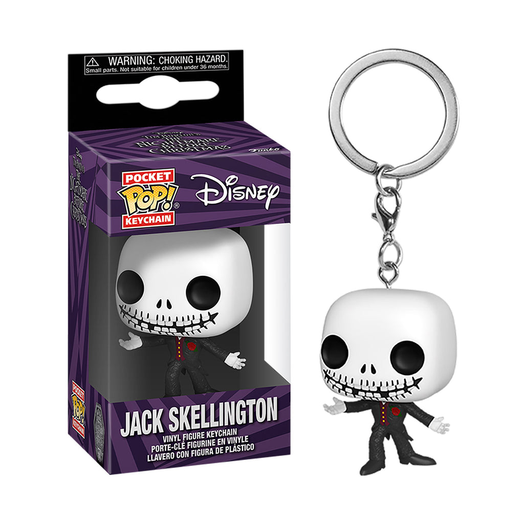 Immagine del prodotto Nightmare Before Christmas - Portachiavi Funko Pop di Jack Skellington