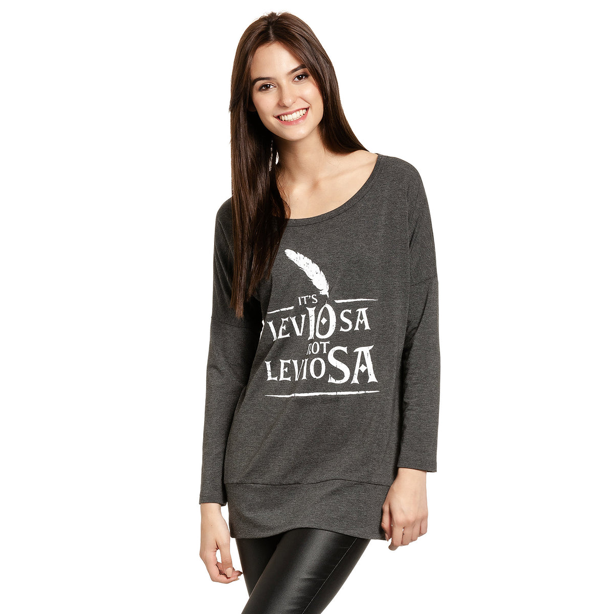 Product image Harry Potter - Leviosa Longsleeve Women's Grey