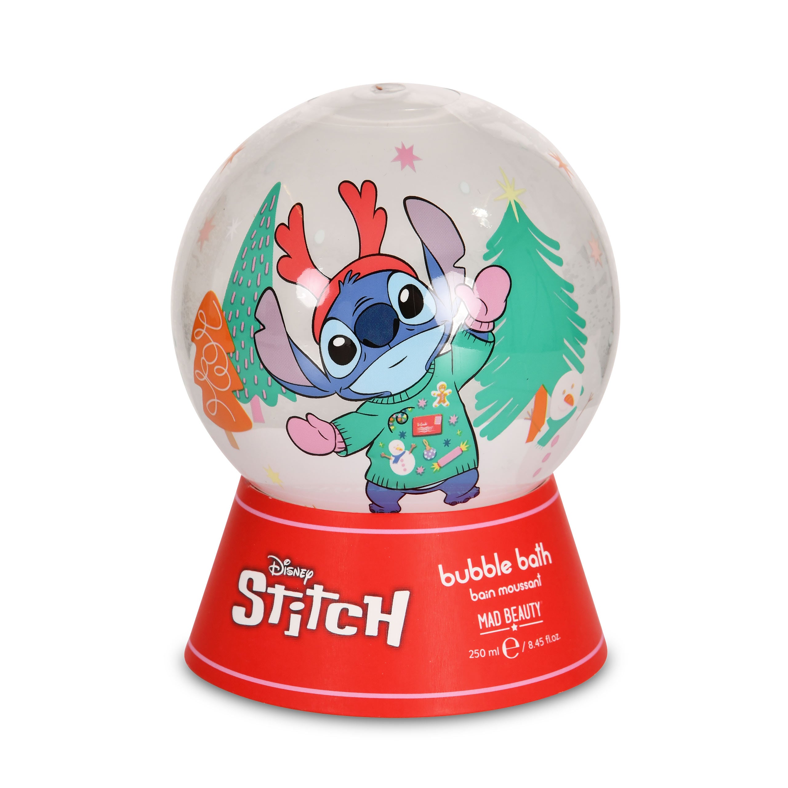 Immagine del prodotto Lilo & Stitch - Bagno schiuma Natalizio in globo di neve