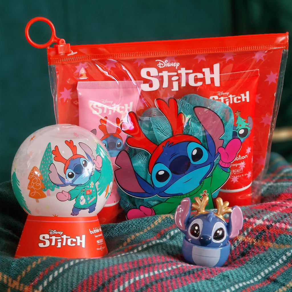 Immagine del prodotto Lilo & Stitch - Bagno schiuma Natalizio in globo di neve
