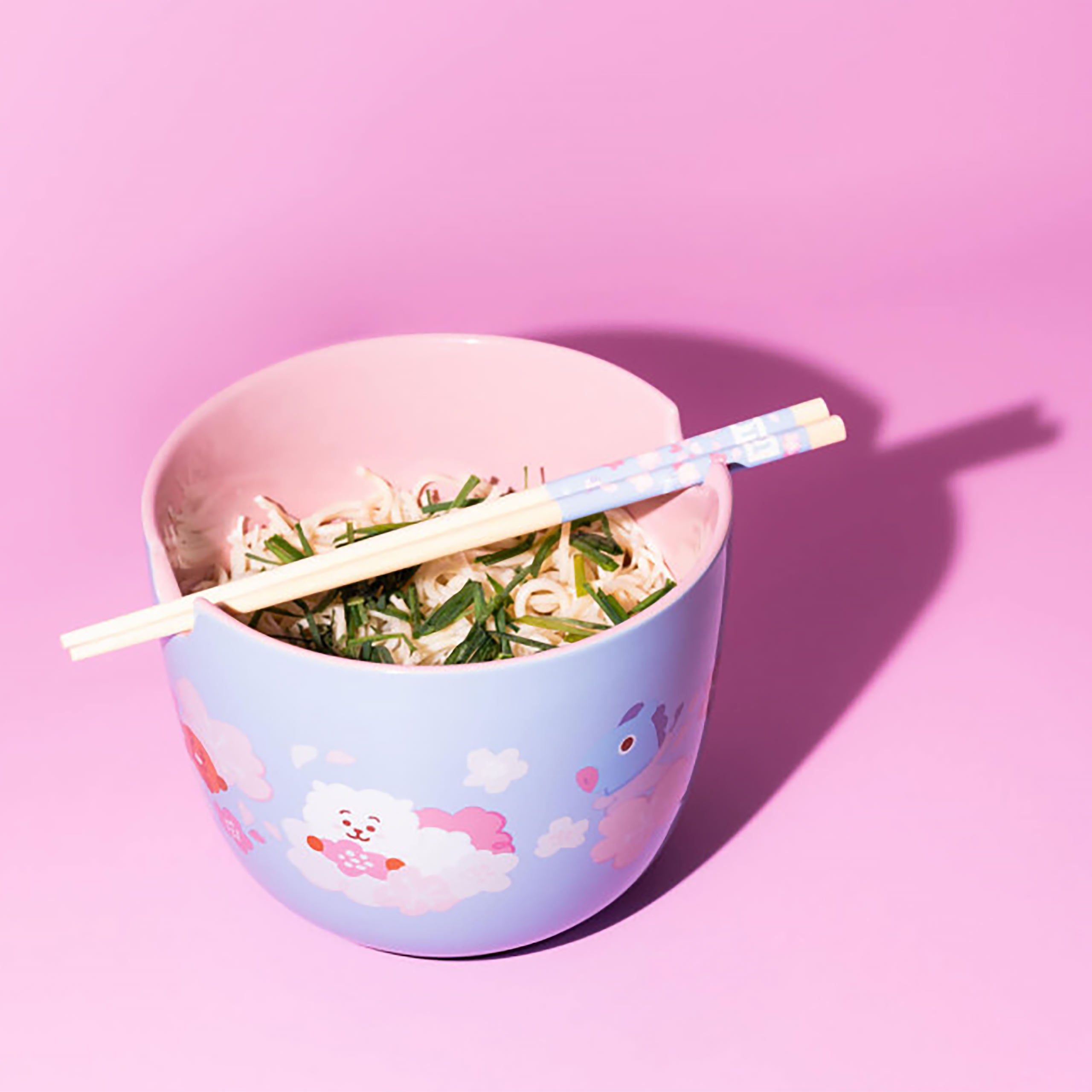Immagine del prodotto BT21 - Ciotola di Ramen con Bacchette dei Personaggi