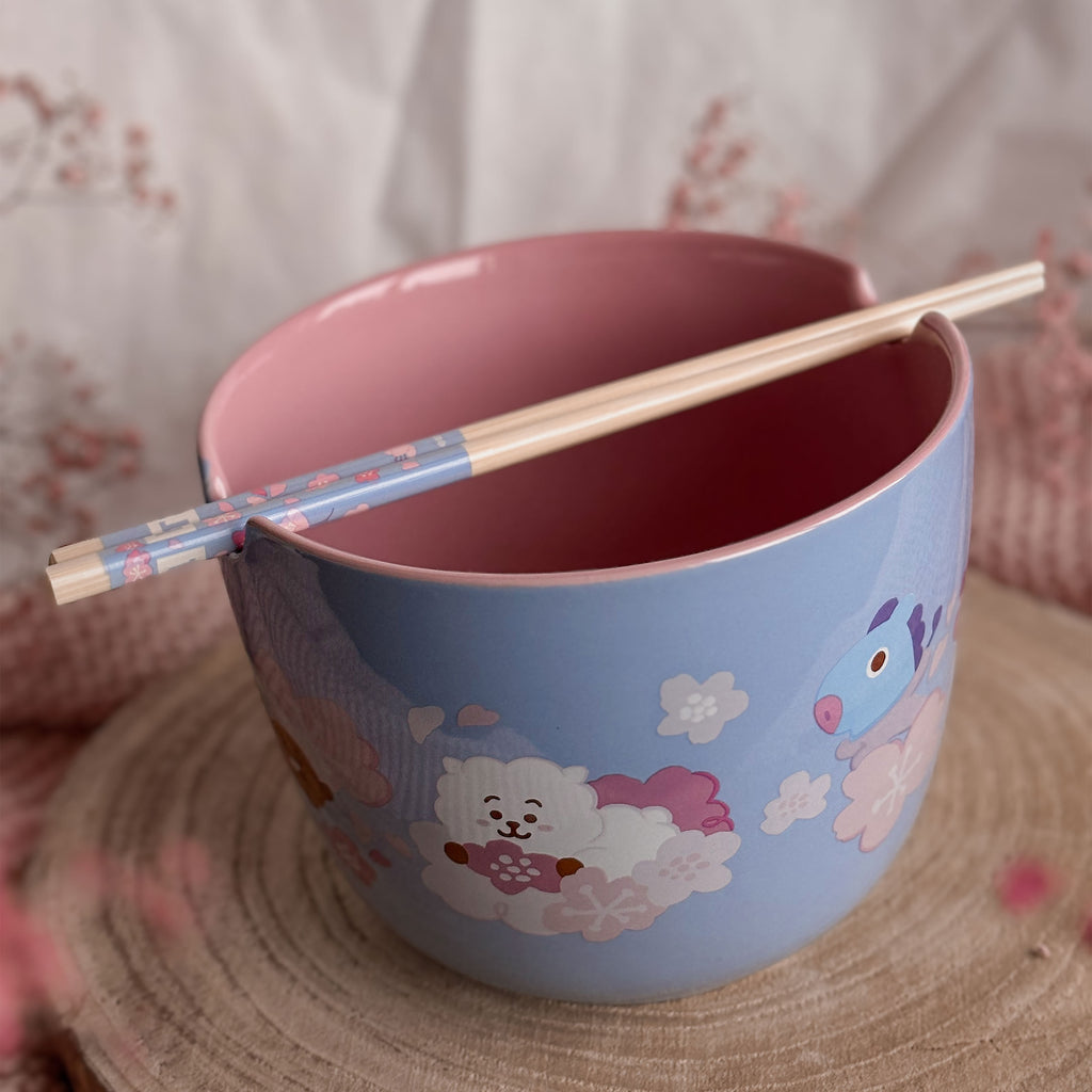 Immagine del prodotto BT21 - Ciotola di Ramen con Bacchette dei Personaggi