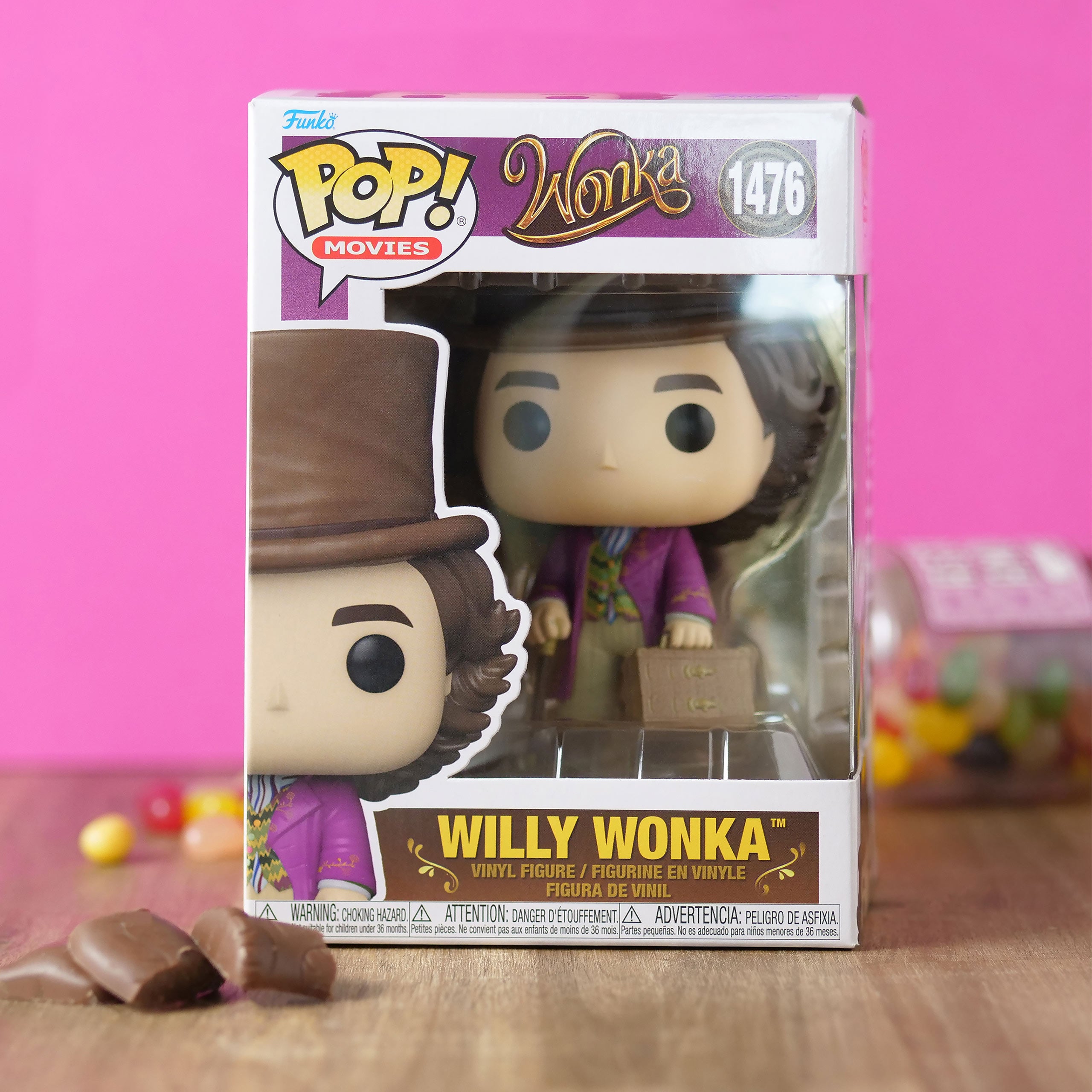 Product image Willy Wonka Funko Pop Figure