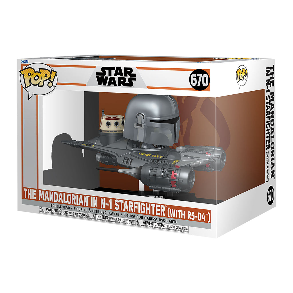 Immagine del prodotto Mandaloriano in N1 Starfighter Funko Pop Figura con Testa Mobile - Star Wars The Mandalorian