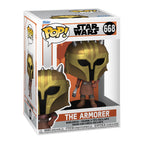 Immagine del prodotto Figura Funko Pop di The Armorer con testa oscillante - Star Wars The Mandalorian