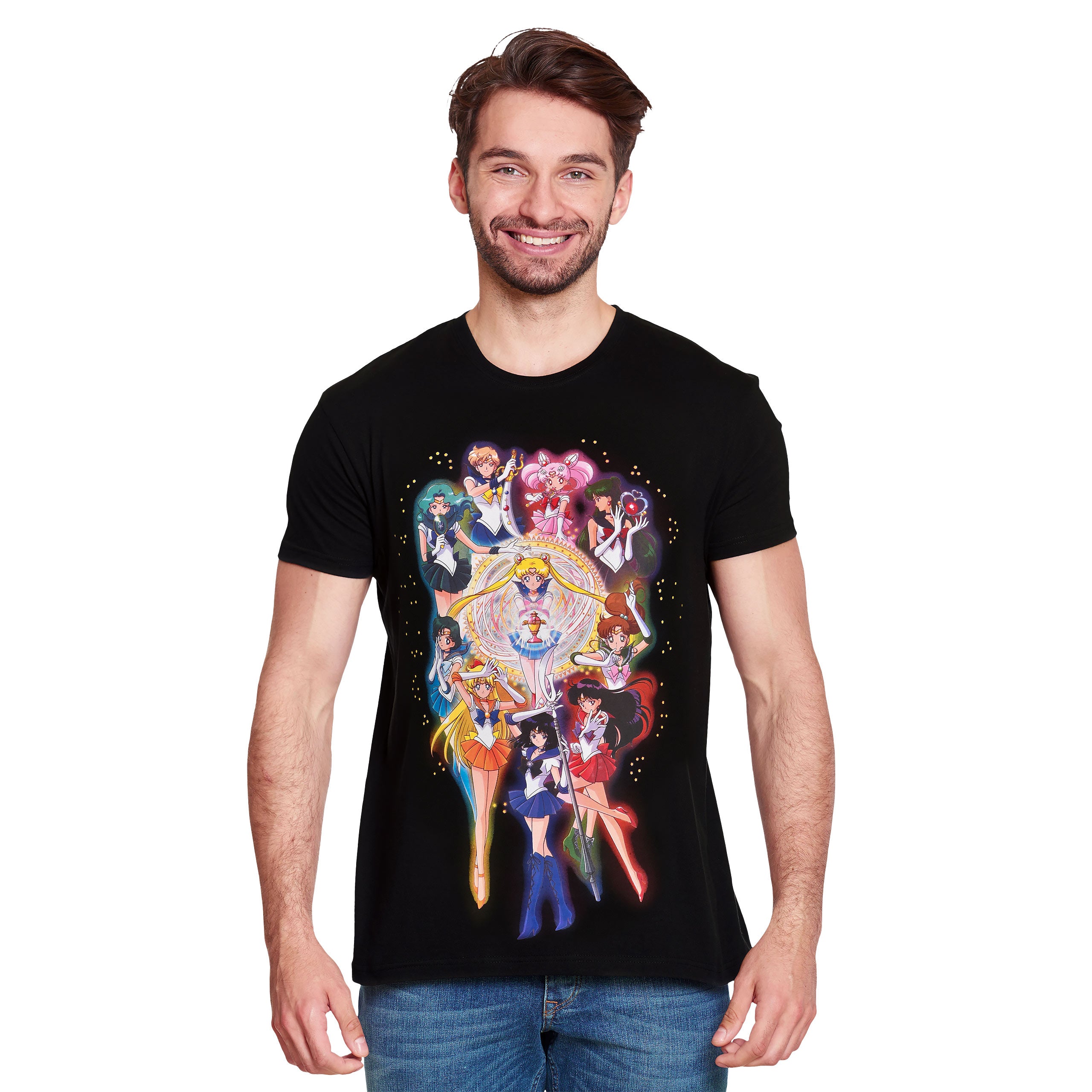 Immagine del prodotto Sailor Moon - Maglietta nera della crew