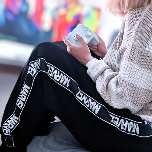 Immagine del prodotto Marvel - Pantaloni da tuta con logo nero