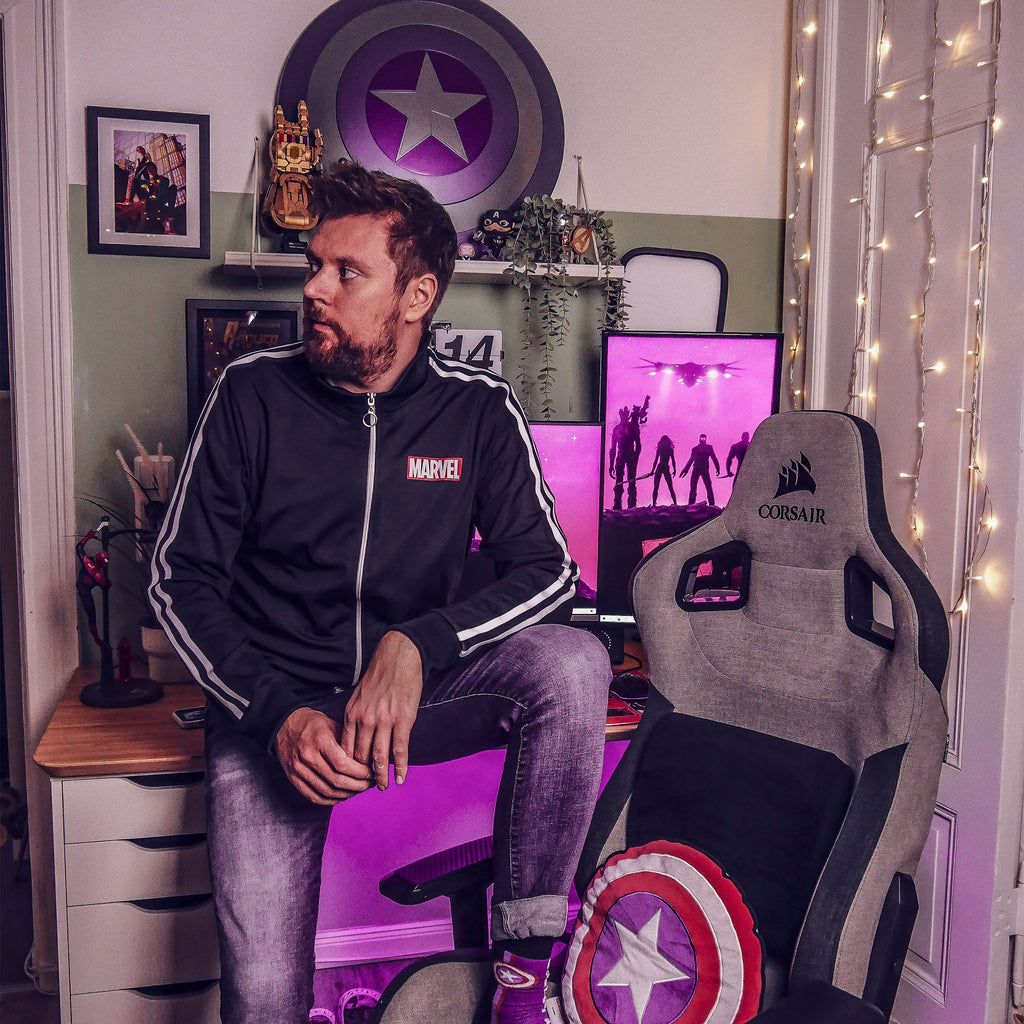 Immagine del prodotto Marvel - Giacca da allenamento con logo nera
