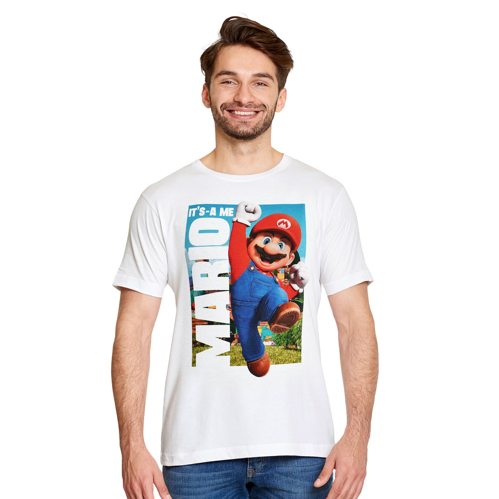 Immagine del prodotto Super Mario - Sono Io Mario T-Shirt bianca