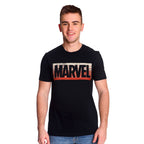 Immagine del prodotto Marvel - Maglietta nera con logo di Guardians