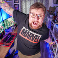 Immagine del prodotto Marvel - Maglietta nera con logo di Guardians