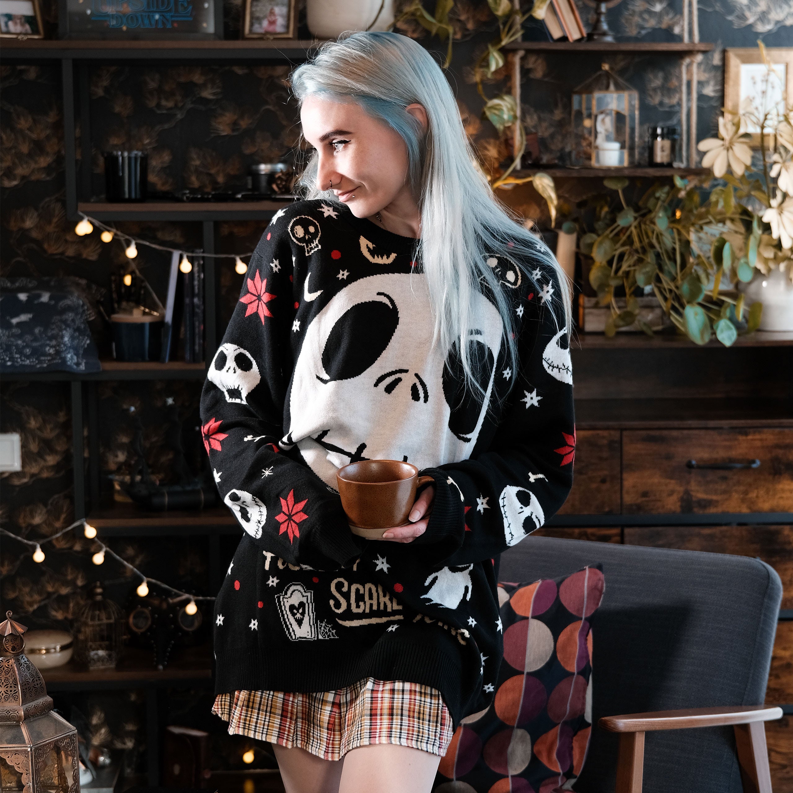 Immagine del prodotto Nightmare Before Christmas - Maglione a maglia Jack Skellington
