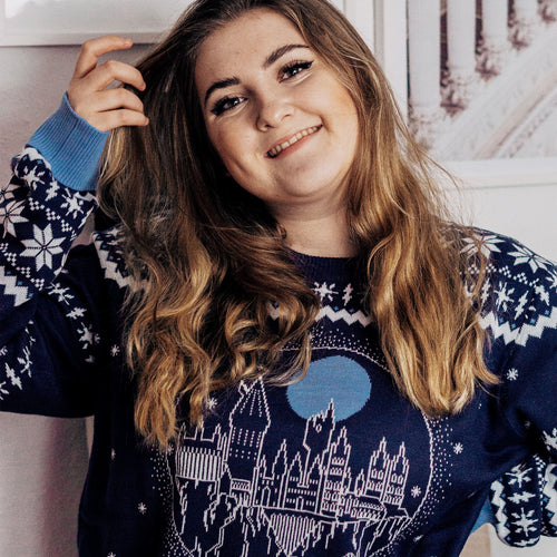 Immagine del prodotto Harry Potter - Maglione in maglia del castello di Hogwarts
