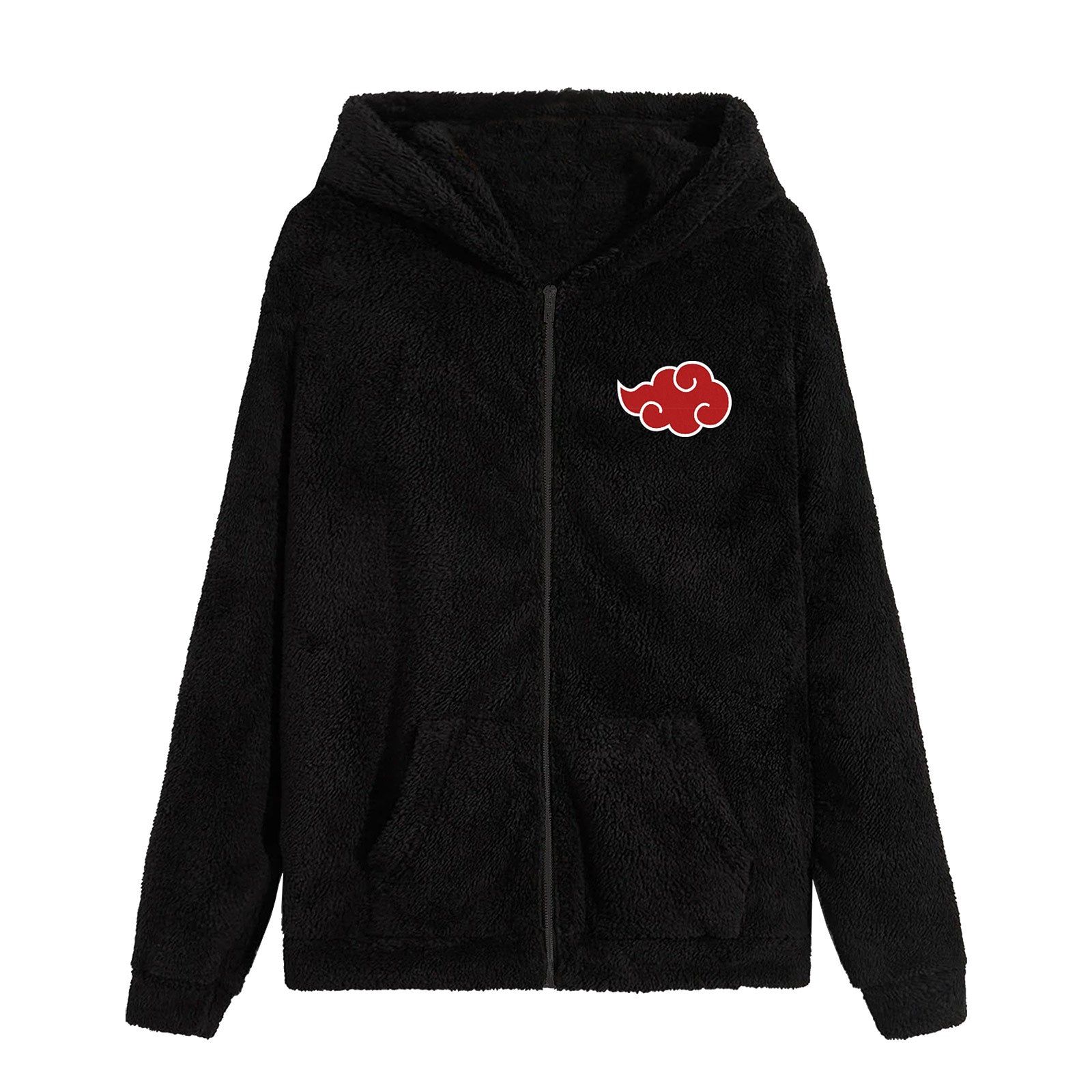Immagine del prodotto Naruto - Giacca di peluche Akatsuki con cappuccio nera