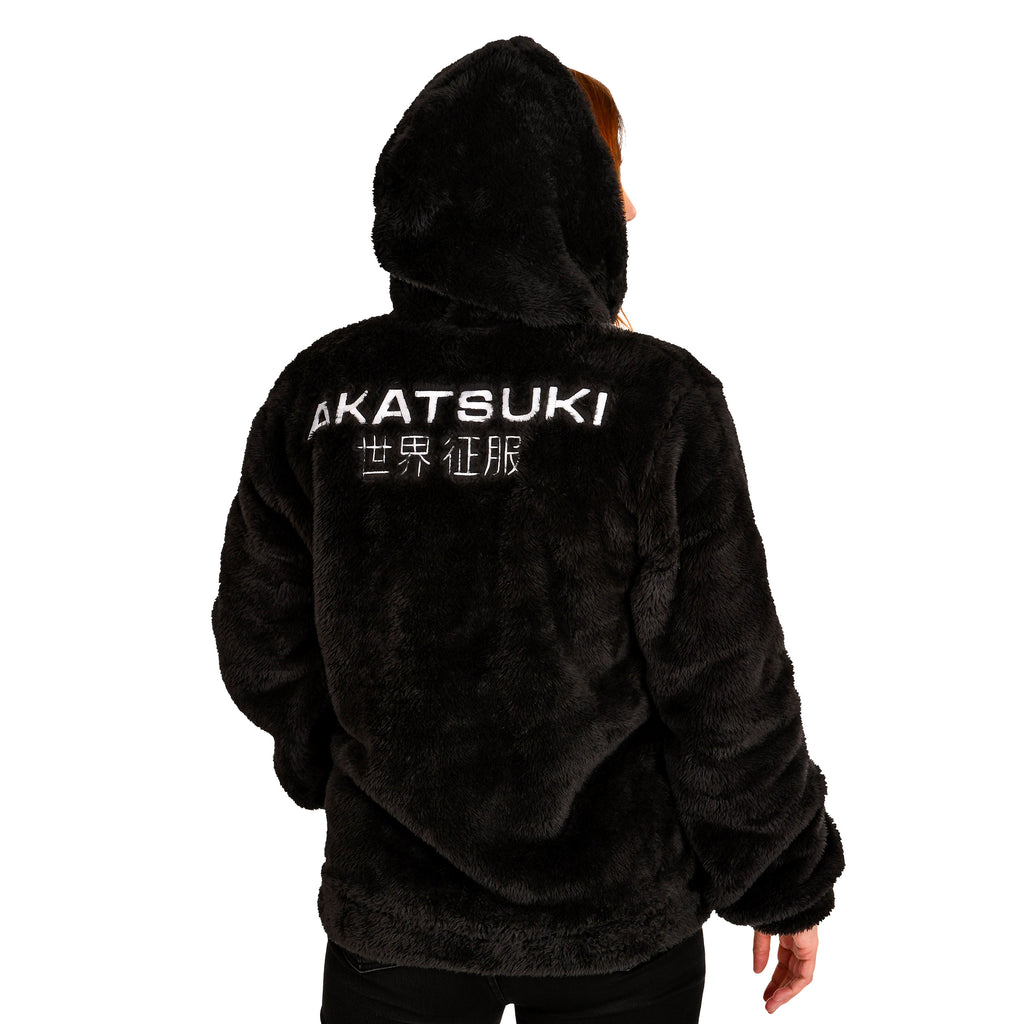 Immagine del prodotto Naruto - Giacca di peluche Akatsuki con cappuccio nera