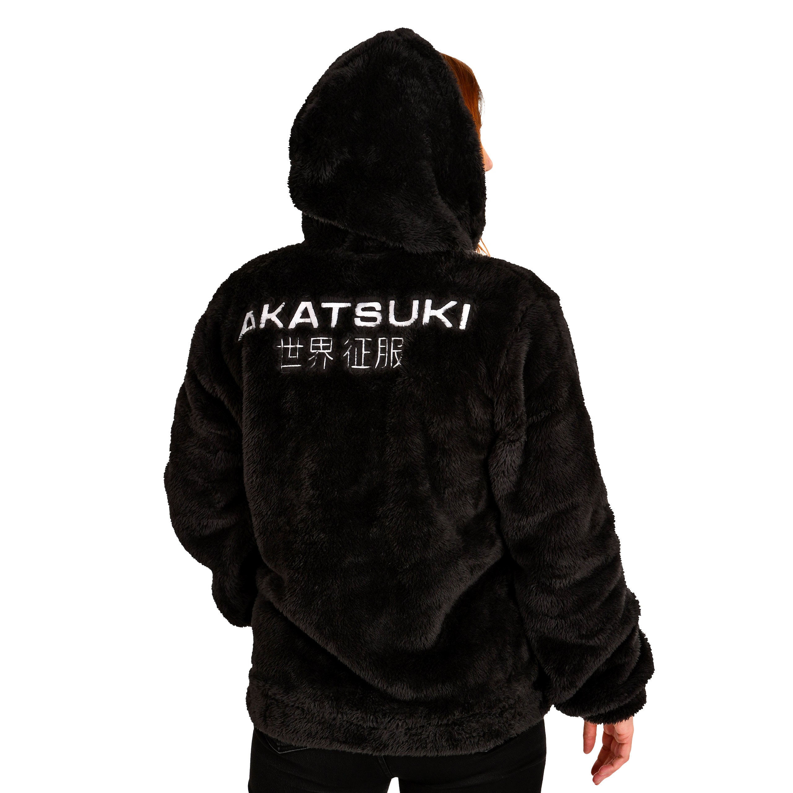 Immagine del prodotto Naruto - Giacca di peluche Akatsuki con cappuccio nera