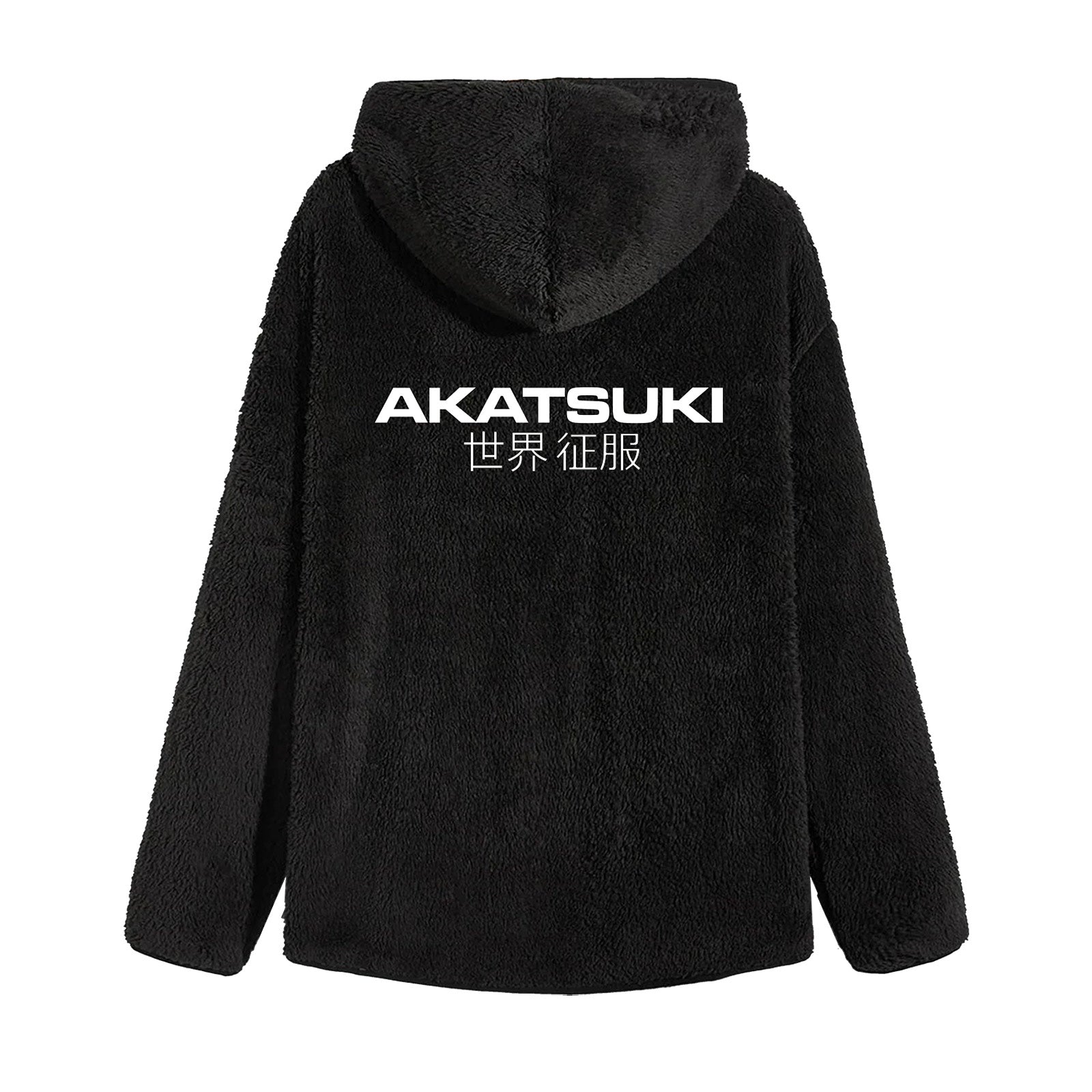 Immagine del prodotto Naruto - Giacca di peluche Akatsuki con cappuccio nera