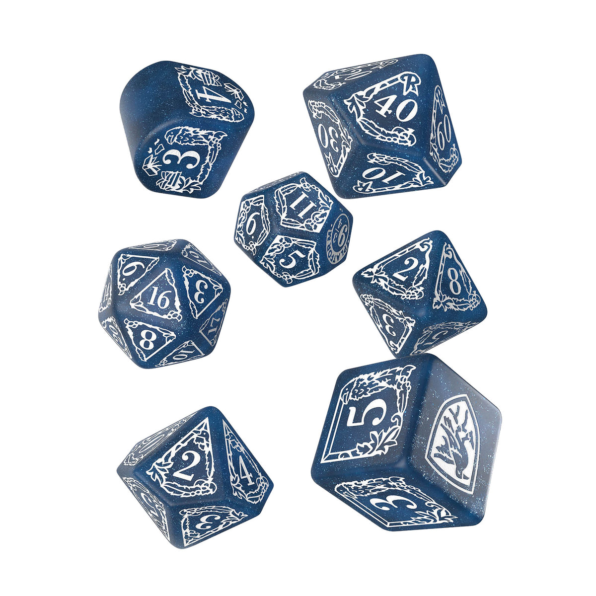 Immagine del prodotto Harry Potter - Set di dadi RPG di Ravenclaw 7 pezzi blu