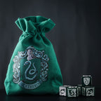 Product image Harry Potter - Slytherin RPG Dice Set 5pcs with Dice Bag Green